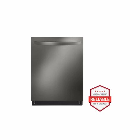 ALMO Black Stainless Steel Smart Wi-Fi Connected Top Control Dishwasher LDTH7972D